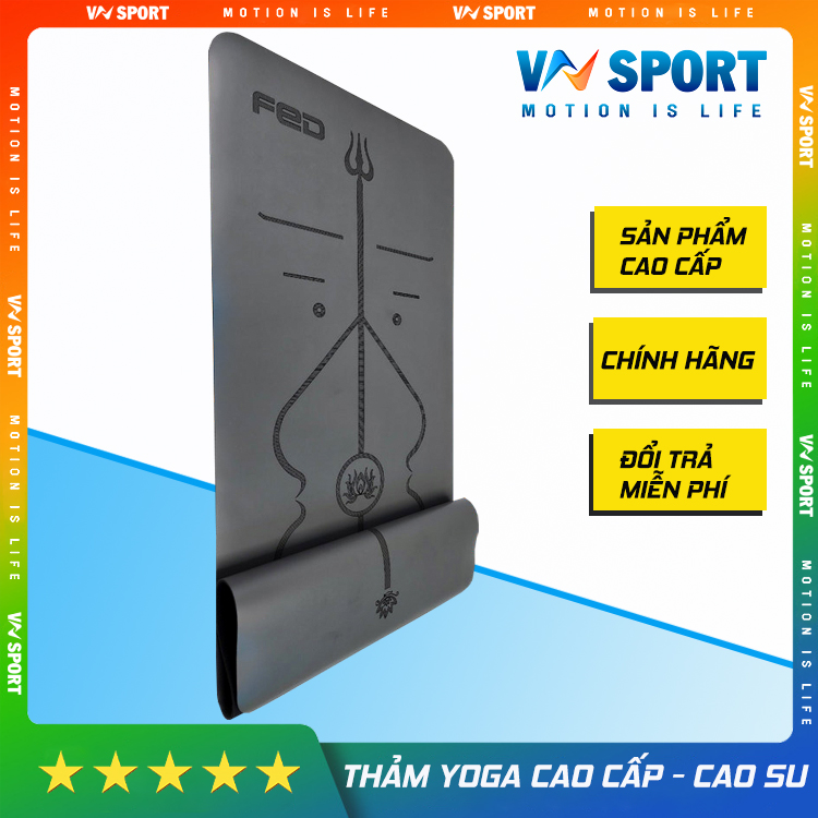 Thảm Yoga Định Tuyến Cao Cấp FED