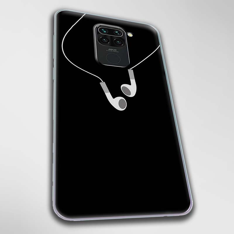 Ốp lưng dành cho Xiaomi Redmi Note 9, 9 Pro, 9S mẫu Tai nghe
