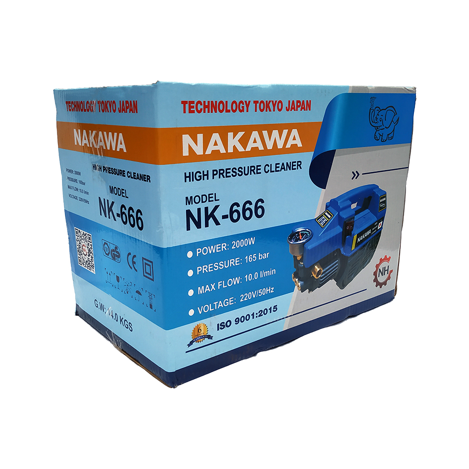 Máy Rửa Xe Nakawa 2000W NK-666