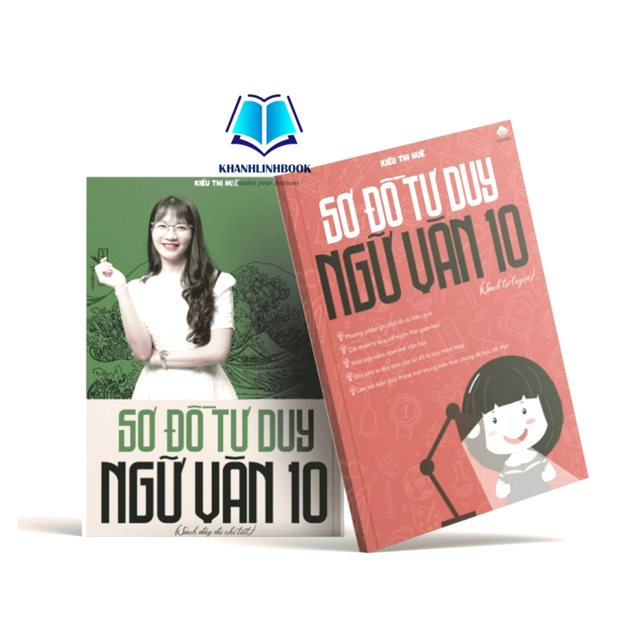 Sách - Sơ đồ tư duy Ngữ Văn 10 (Kingedu)