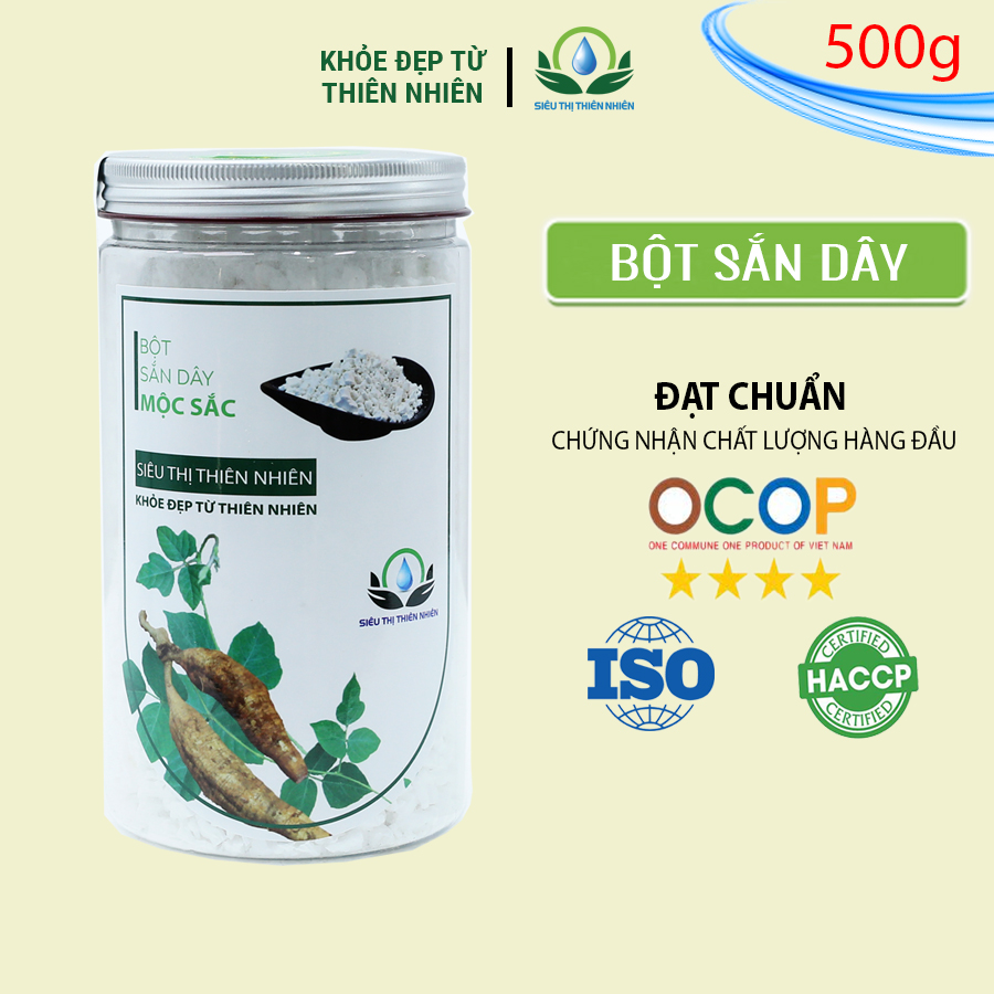 Bột Sắn Dây Mộc Sắc Lọ 500g