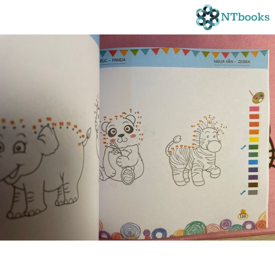 Tô màu sáng tạo 10+ Phát triển tư duy  - NTbooks