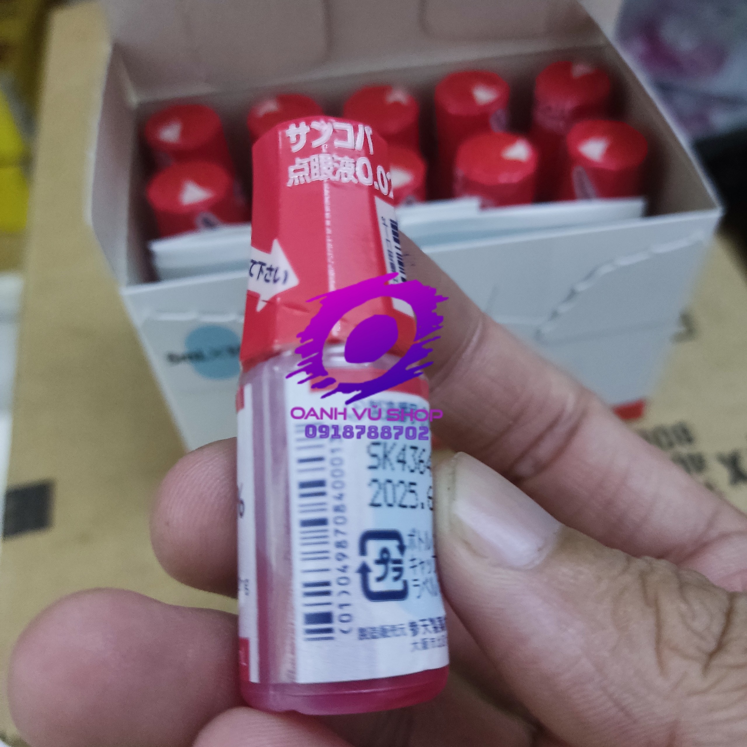 Nhỏ mắt sancoba Nhật bản 5ml