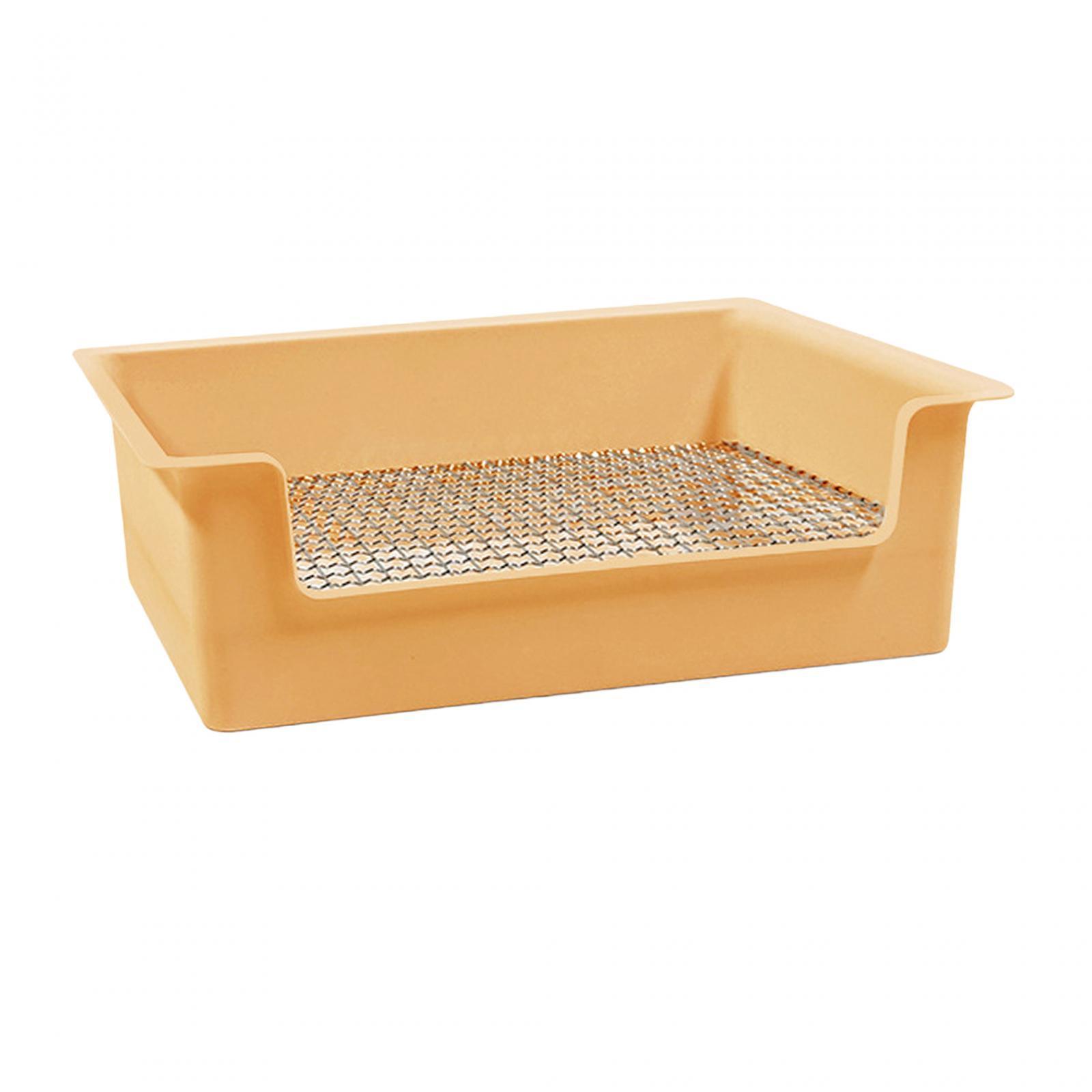 Rabbit Litter Box Small Animals Litter Tray for Guinea Pig Bunny, Hamster