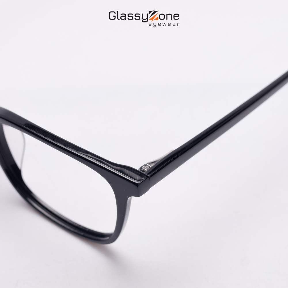 Gọng kính cận, Mắt kính giả cận kim loại Form Vuông thời trang Nam Nữ Avery Nasir - GlassyZone