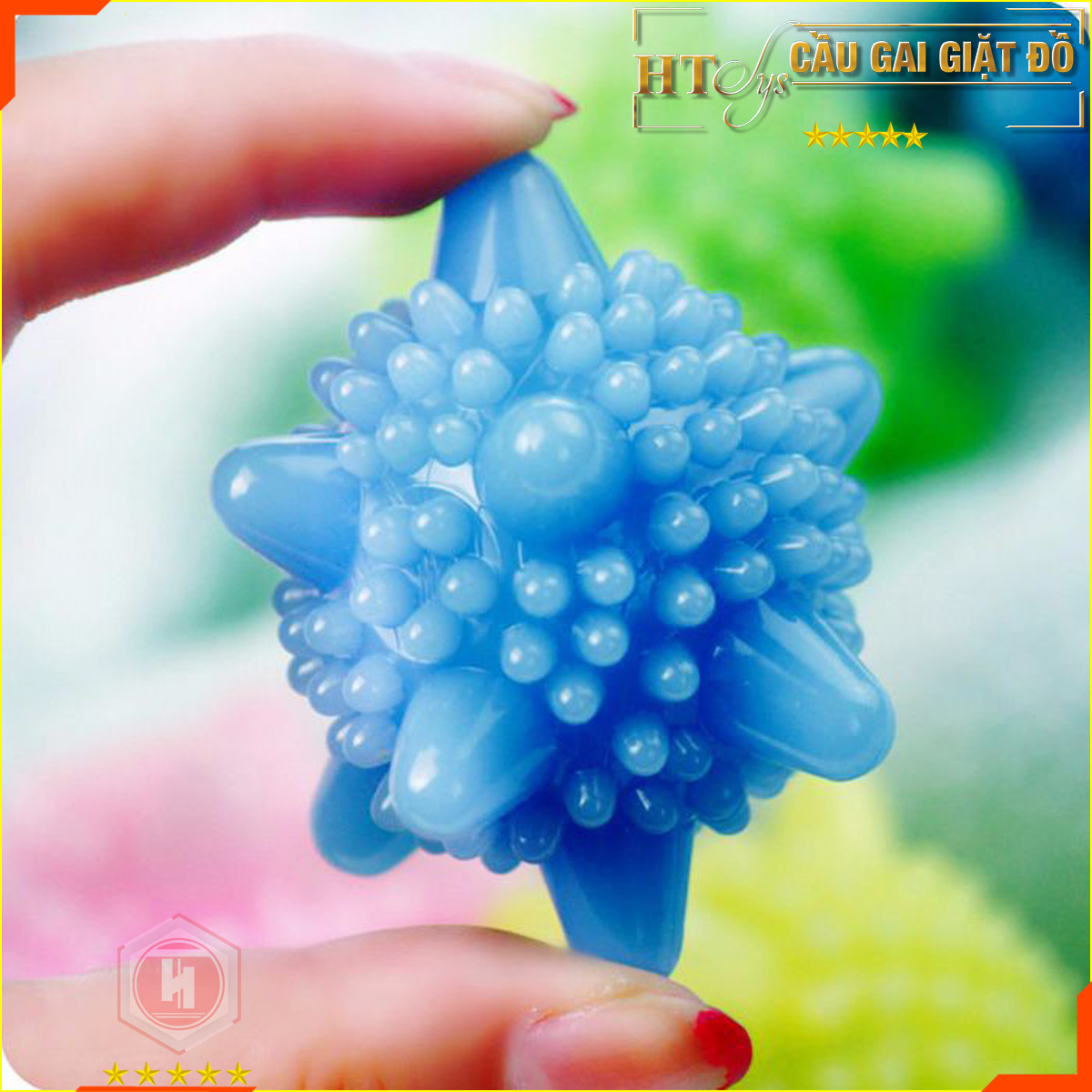Combo 15 Bóng giặt cầu gai HT SYS chống nhăn quần áo