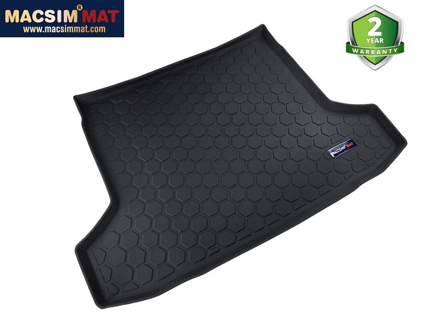 Thảm lót cốp Peugoet 508 2011-2016 nhãn hiệu Macsim chất liệu TPV cao cấp màu đen