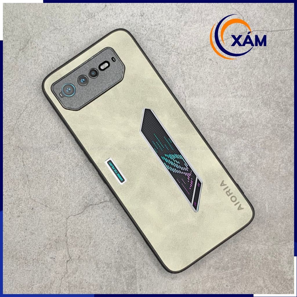 Ốp lưng rog phone 6 chống bám vân tay bảo vệ camera AIORIA DA phụ kiện điện thoại huỳnh tân store