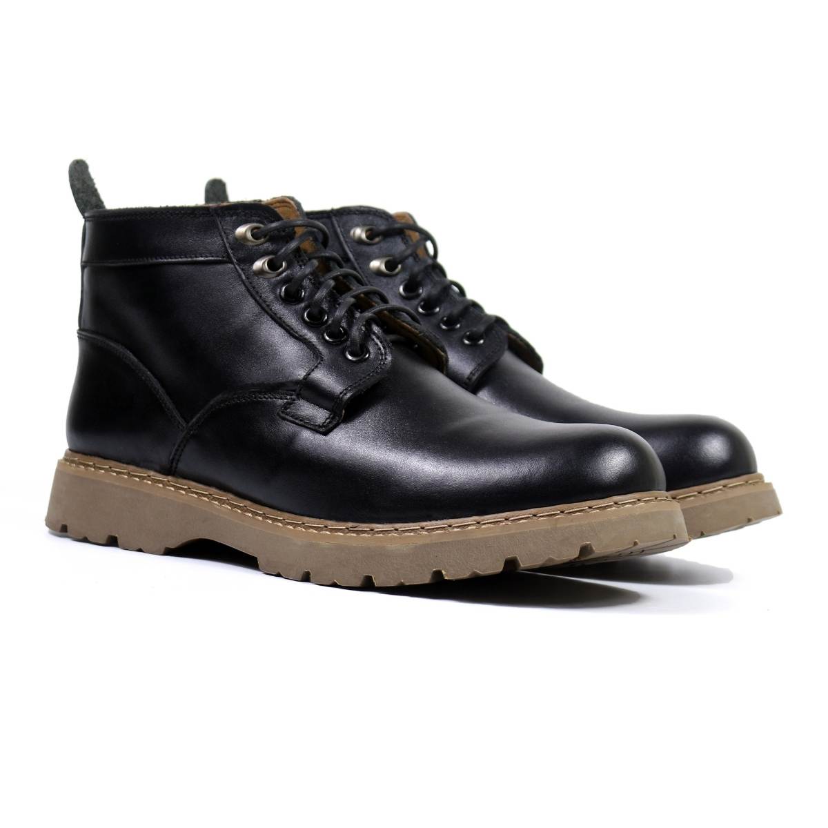 Giày Boot nam Doc.022 da bò Lucas Shoes