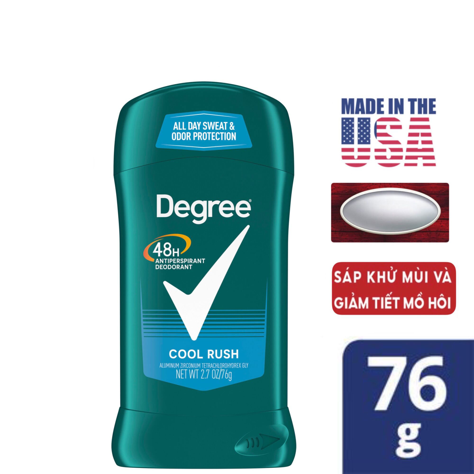 Lăn Khử Múi Degree Cool Rush 76g - USA