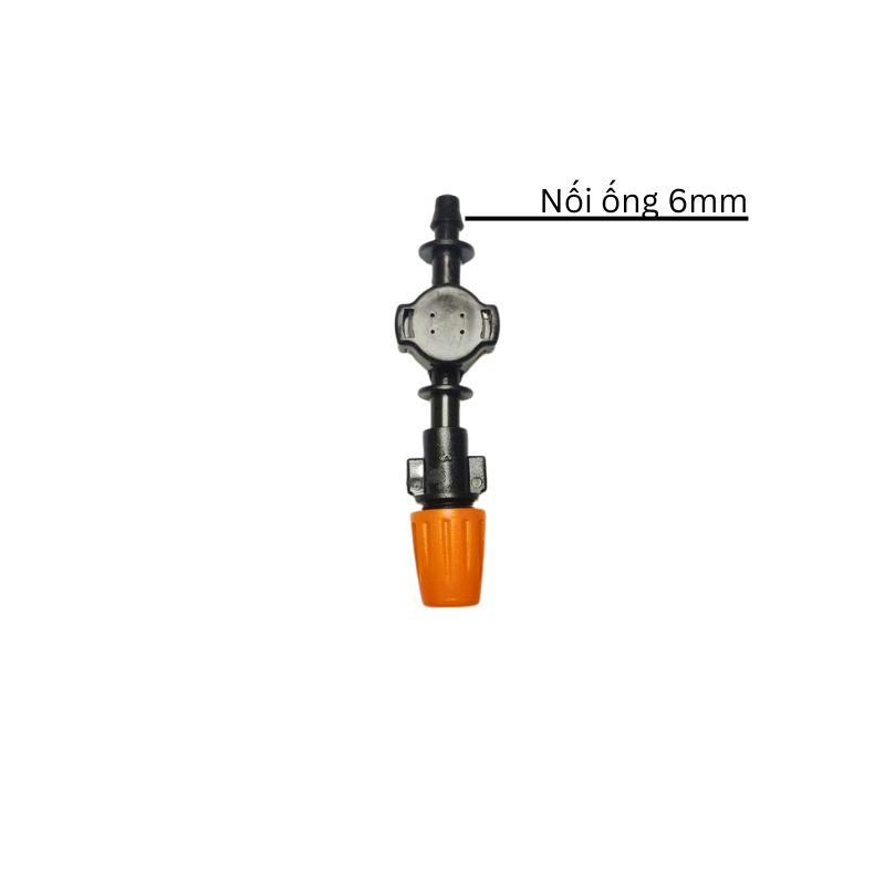 Combo 10/20 béc phun sương đơn cam kèm van chống rỉ