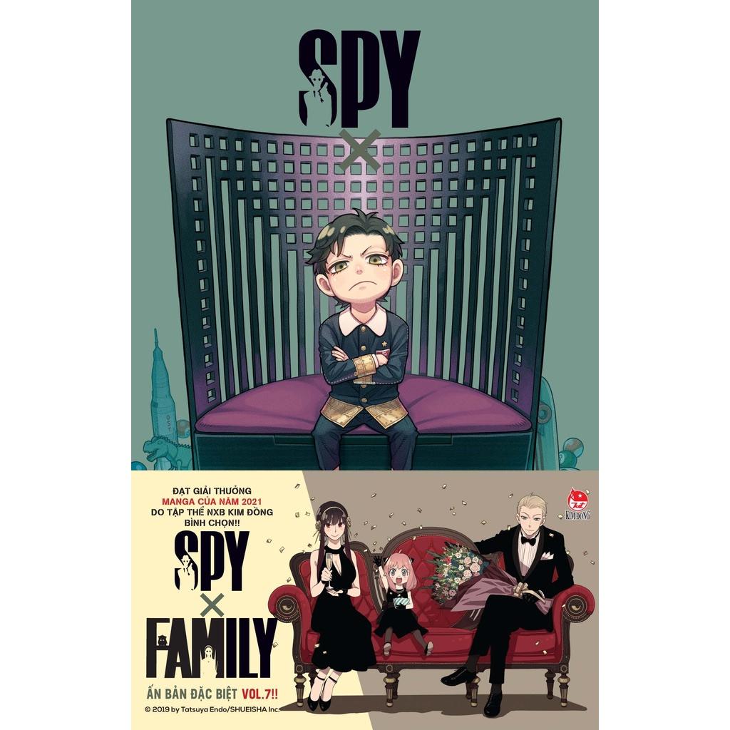 Truyện tranh Spy x Family - Tập 7 - Bản phổ thông và đặc biệt - NXB Kim Đồng