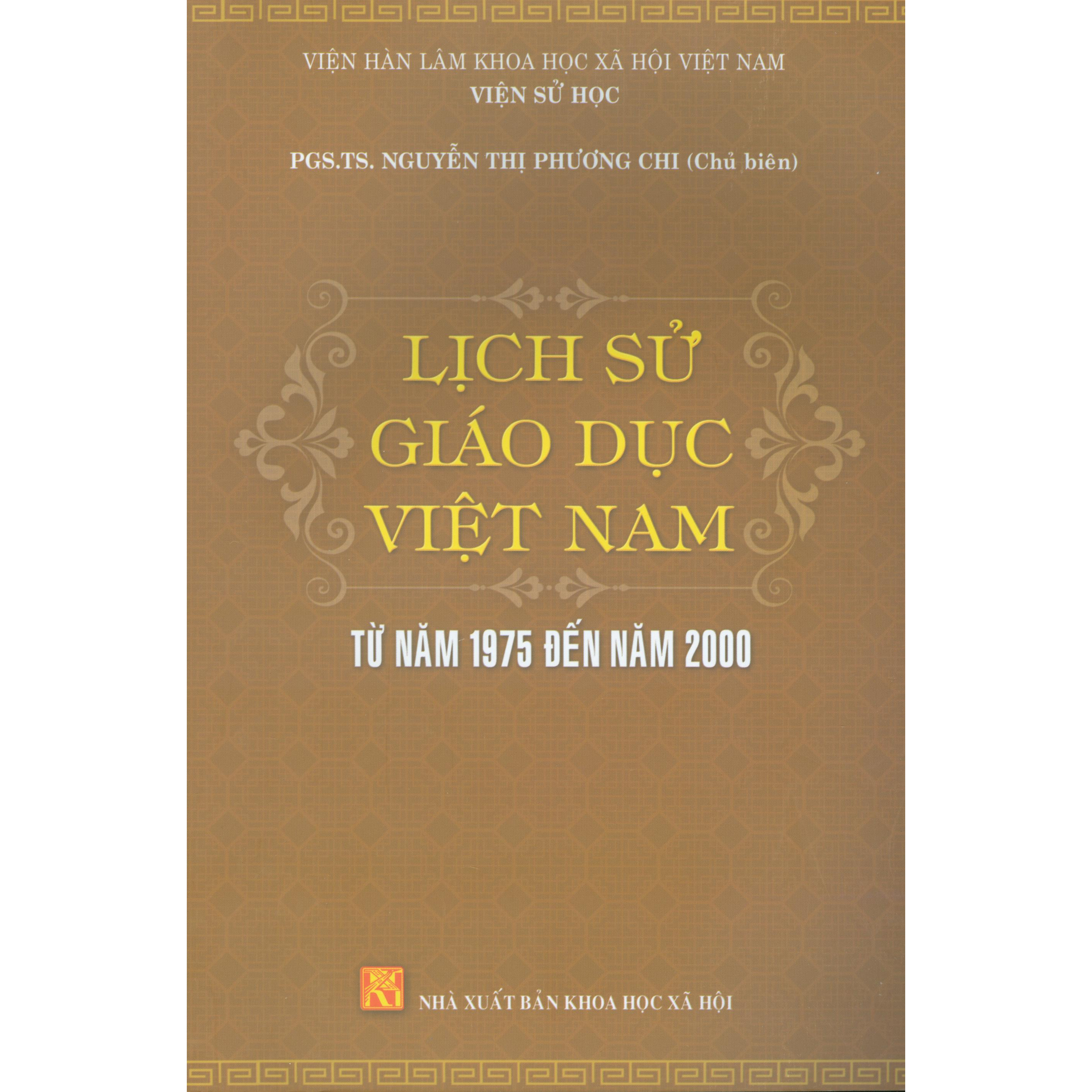 Lịch Sử Giáo Dục Việt Nam Từ Năm 1975 Đến Năm 2000