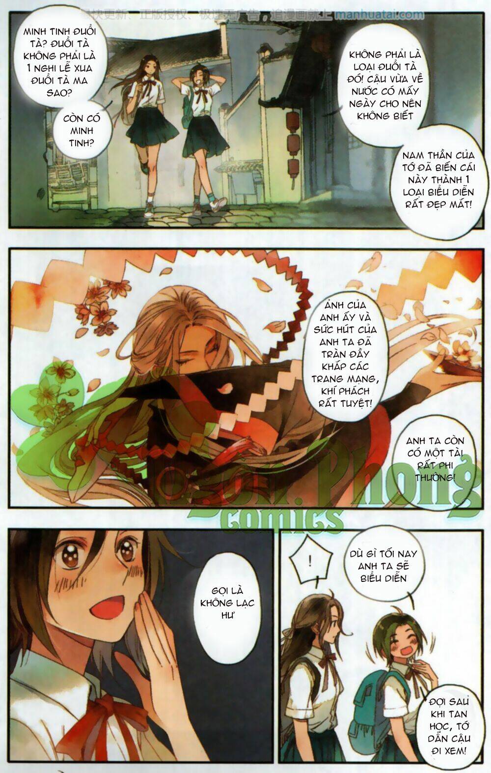 lệnh cấm nghị tộc 2 ẩn diện trấn chapter 1 14