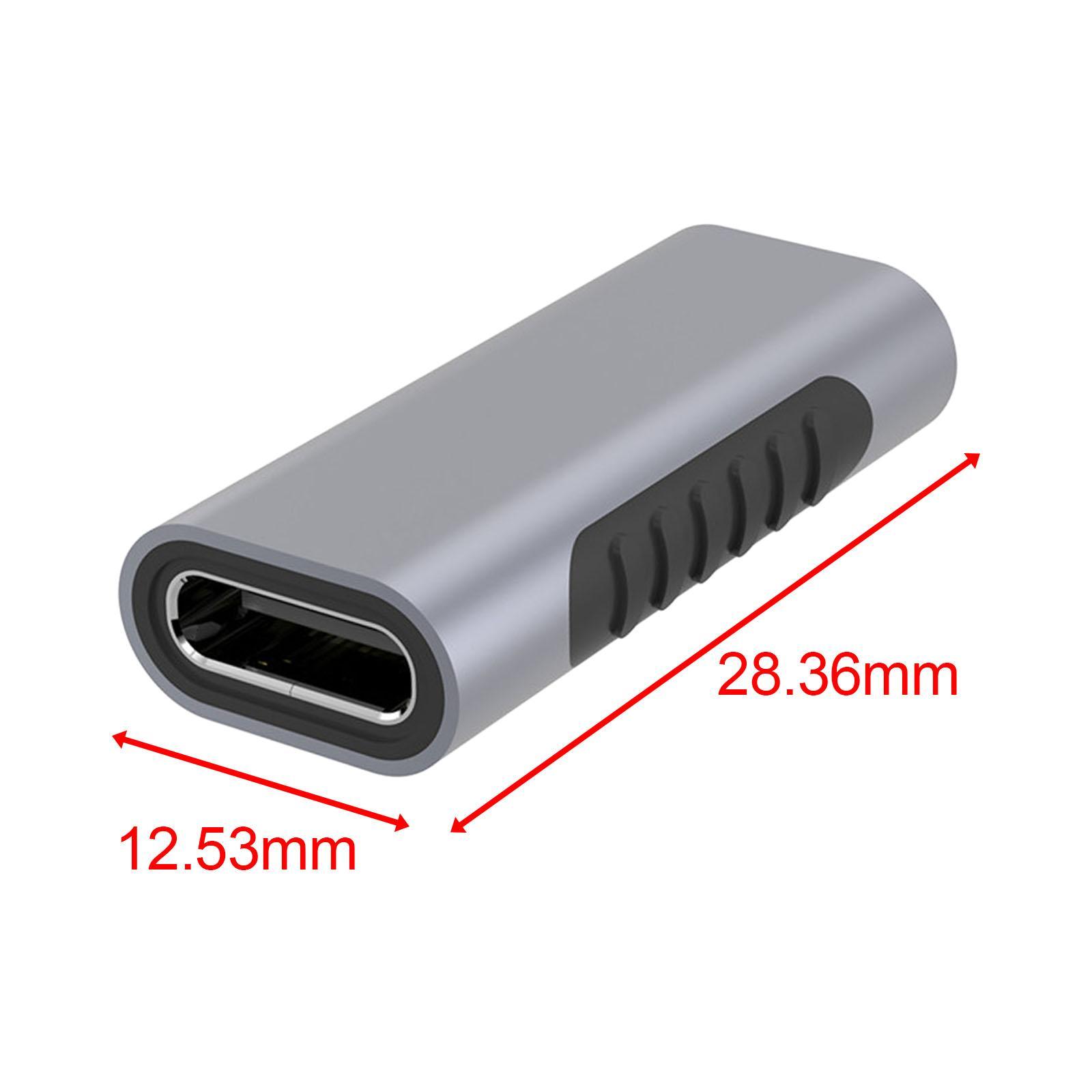 Mini USB 3.1 Type C Female to Female Adapter Data Sync for Laptop PC Tablet