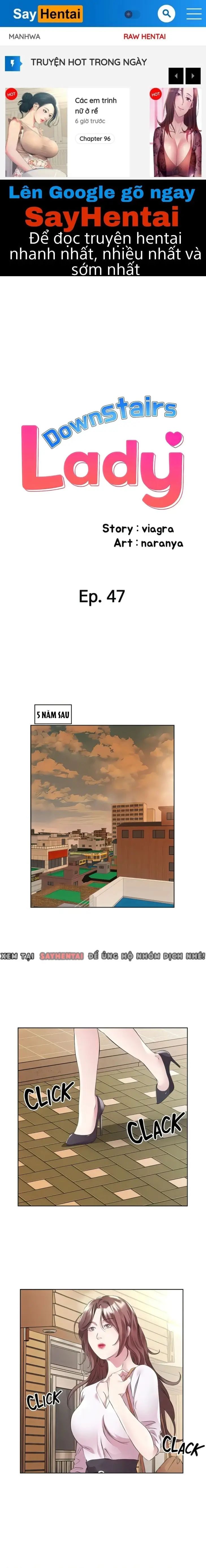 quý cô tầng dưới chapter 47 1