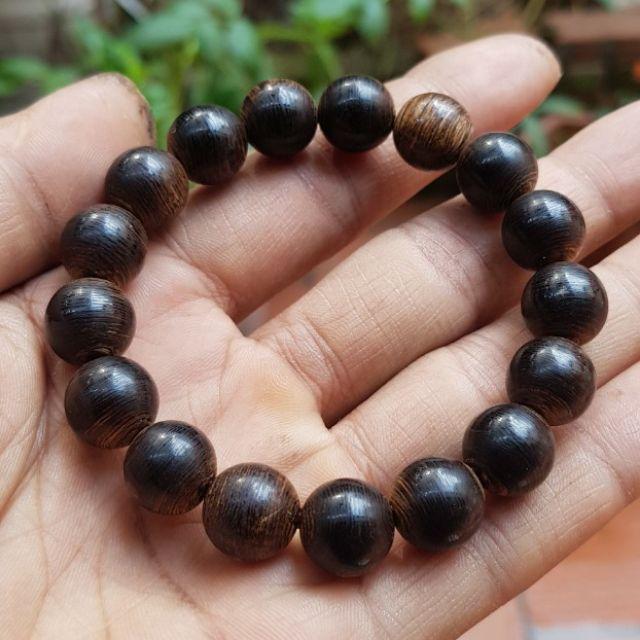 Vòng tay trầm hương hạt tròn 12 ly