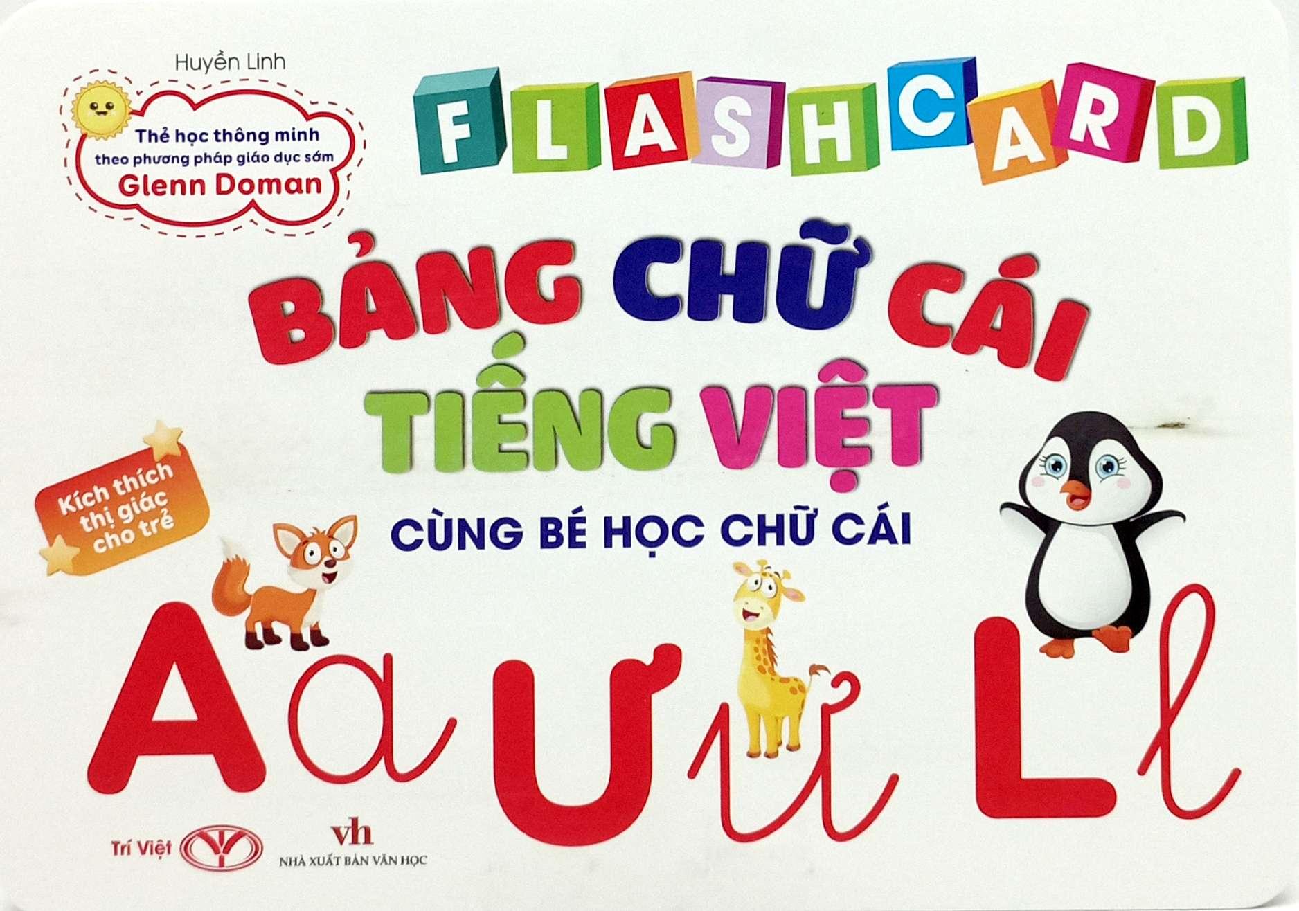 Sách - Flashcard Bảng Chữ Cái Tiếng Việt