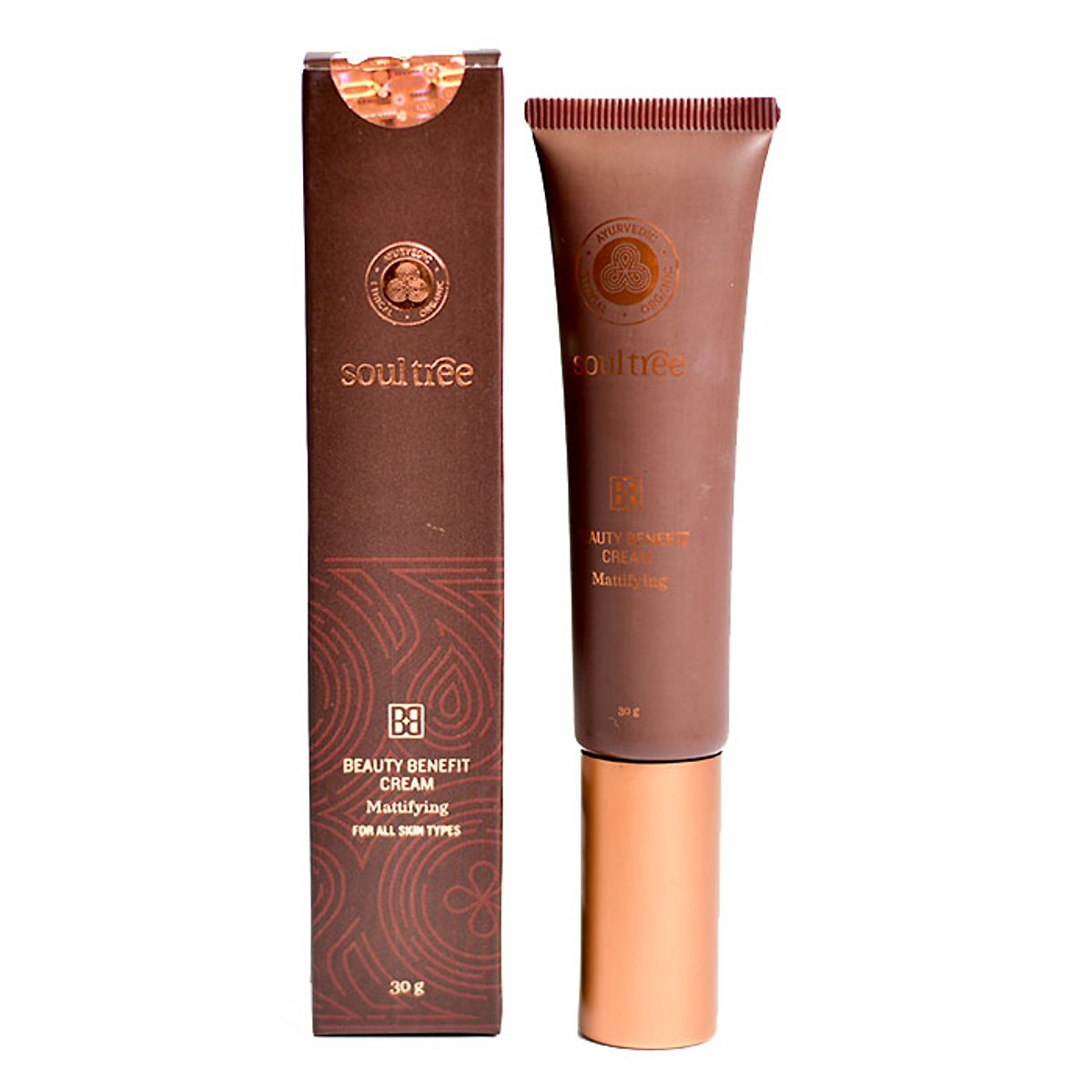 Kem Nền BB Làm Mịn Và Sáng Da Tự Nhiên Hạn Chế Dầu Dưỡng Ẩm Da mặt  BB Cream Soultree 30g (Màu Beigh Be)