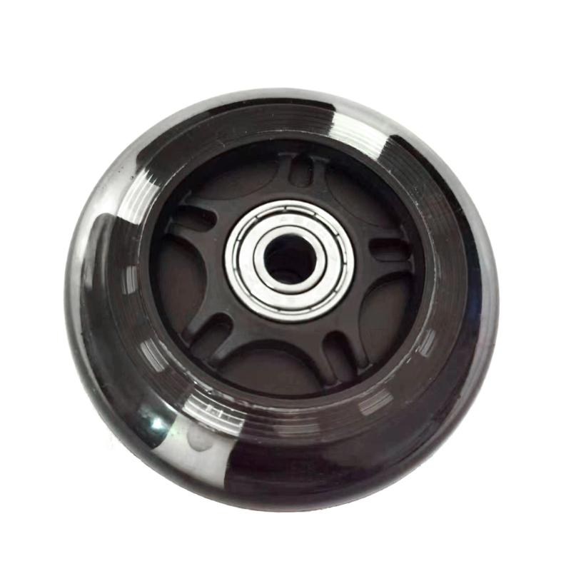 Bánh xe nhấp nháy cho trẻ em xe tay ga xe hơi bánh xe nhấp nháy bánh xe 80mm 120mm Color: 31BE7HH601840-BK-B