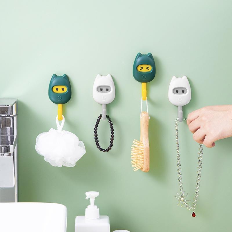 3PCS!!!Móc Treo Đồ Gắn Tường Cỡ Nhỏ Đa Năng Tiện Dụng
