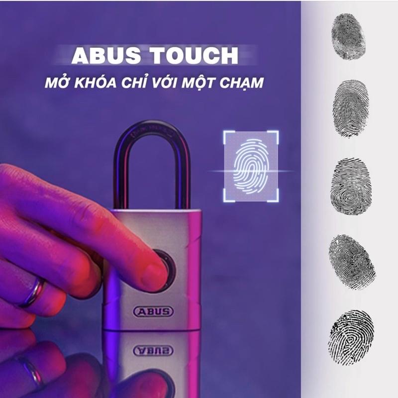 Ổ khóa vân tay ABUS Touch 57/50 20 vân tay dùng ngoài trời - MSOFT