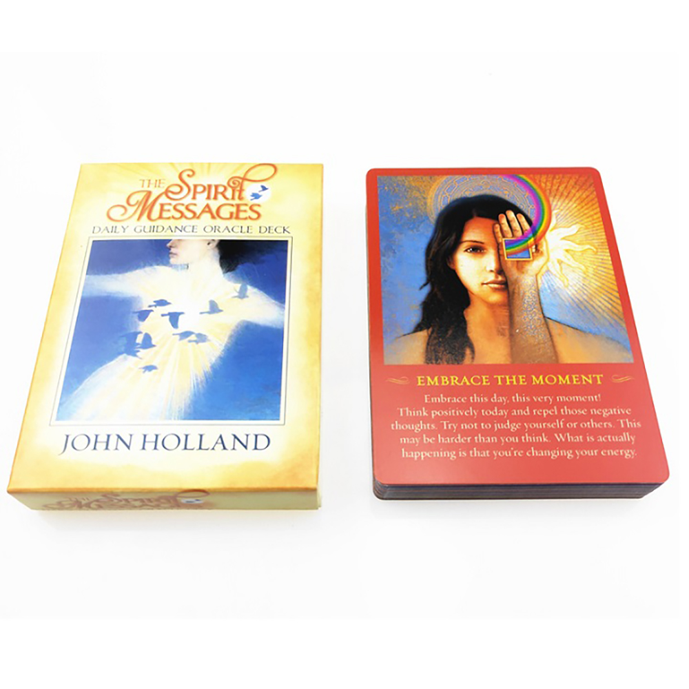Bộ Bài Oracle The Spirit Message 50 Lá Bài Đá Thanh Tẩy