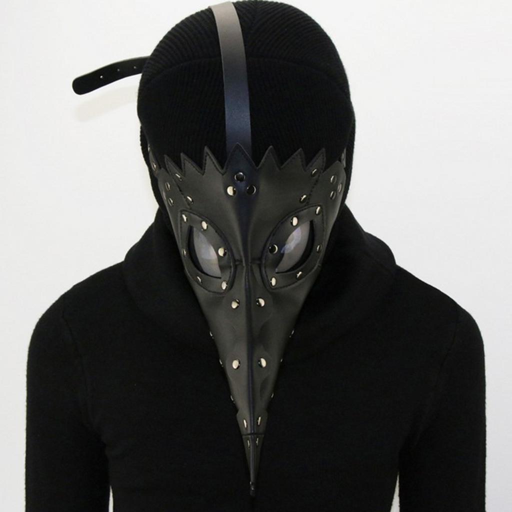 Plague Doctor Steampunk Peak Mask Punk Mask Halloween Costume Joke Accessories