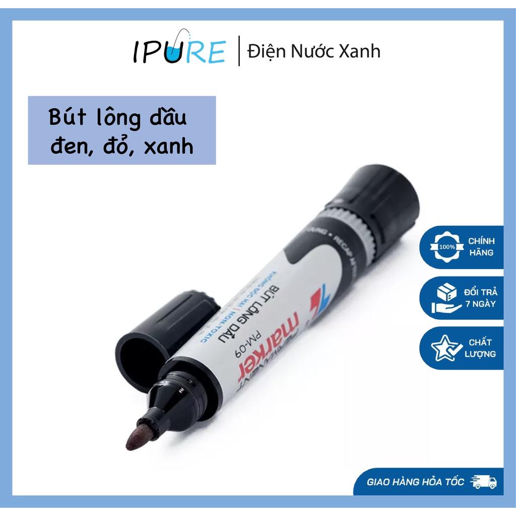 Bút lông dầu Thiên Long nhiều màu đen, đỏ, xanh dương - DNX IPURE