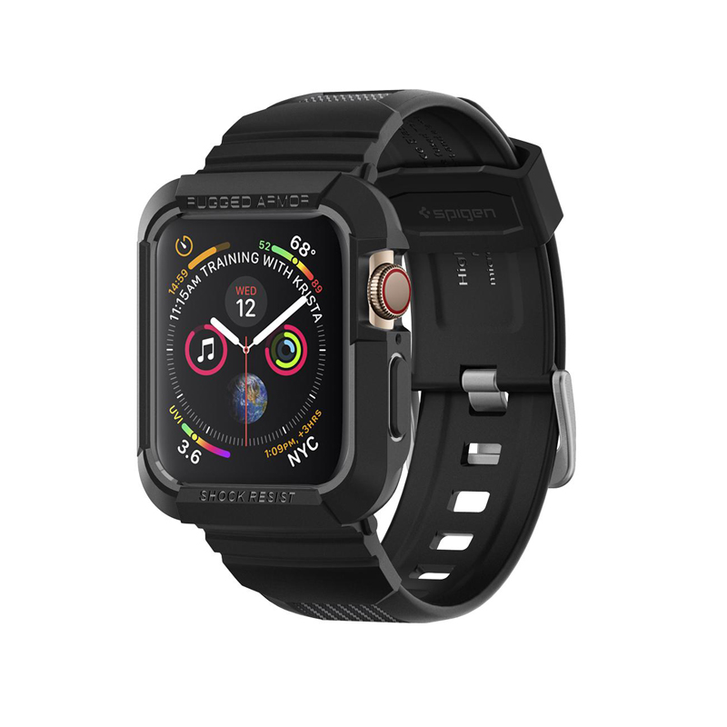 Ốp Apple Watch Series 5/4 44mm SPIGEN Rugged Armor Pro - Hàng chính hãng