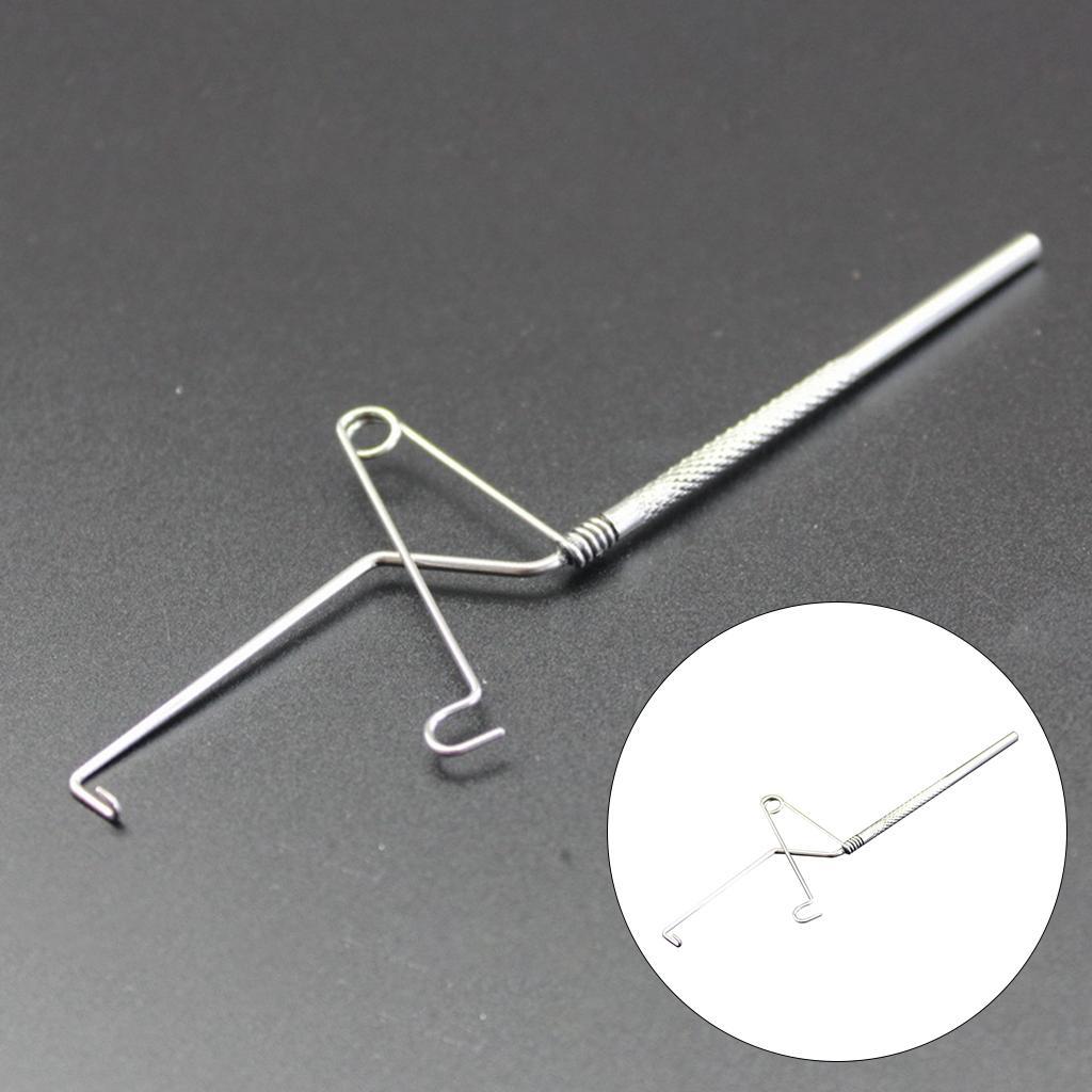 Multifunction Fly Tying Finisher Device Fishing Hook Stainless Steel