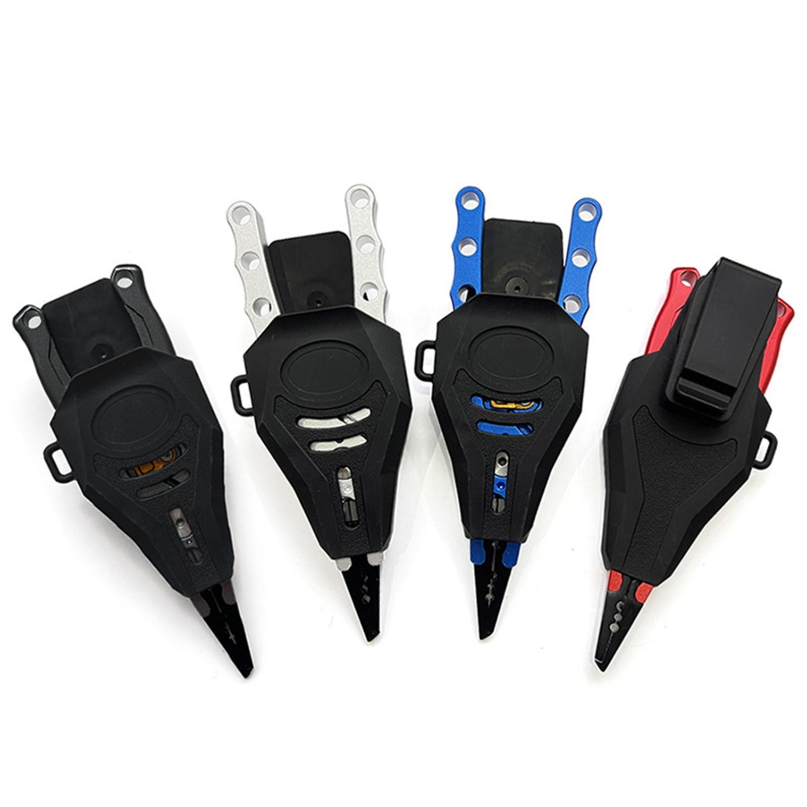 Fishing Pliers Professional Hook Remover for Freshwater Saltwater Fishing 1 Hole