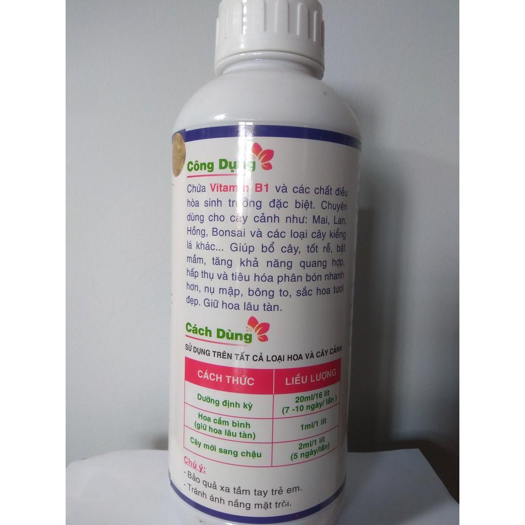 Vitamin B1 super roots kích rễ kích mầm, giữ hoa lâu tàn - chai 1 lít