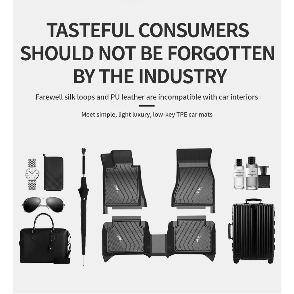 Thảm lót sàn ô tô BMW X5 Chất liệu TPE cao cấp, thiết kế sang trọng tinh xảo thương hiệu Macsim 3w