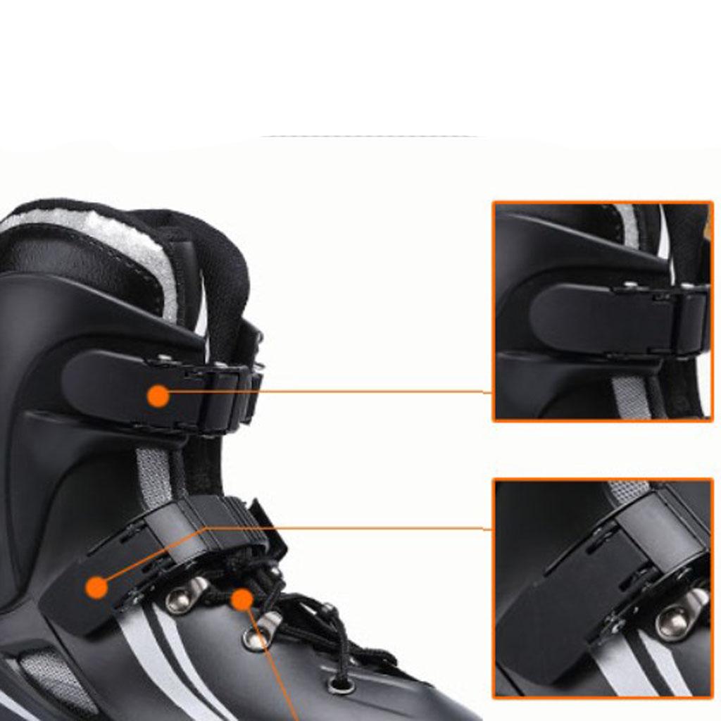 PP Roller Skate Energy Strap Buckle With Screws Nut Fixing Mend Repair Tools Set