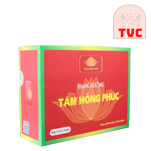 Liệu Trình 3 Hộp Khang Đường Tâm Hồng Phúc - Hỗ trợ làm giảm Cholesterol, mỡ máu và nguy cơ xơ vữa mạch máu