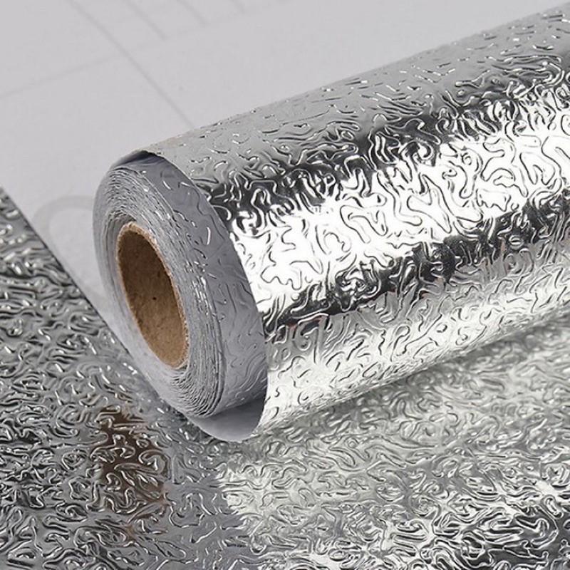 Cuộn Giấy Bạc Dán Bếp, Dán Tường Chống Thấm Cach nhiệt Tốt
