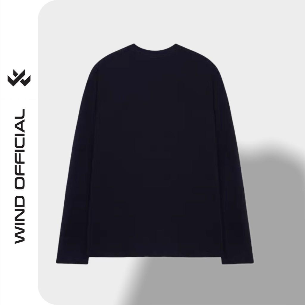 Áo thun tay dài Wind phông unisex form rộng 35hour sweater oversize nam nữ ulzzang