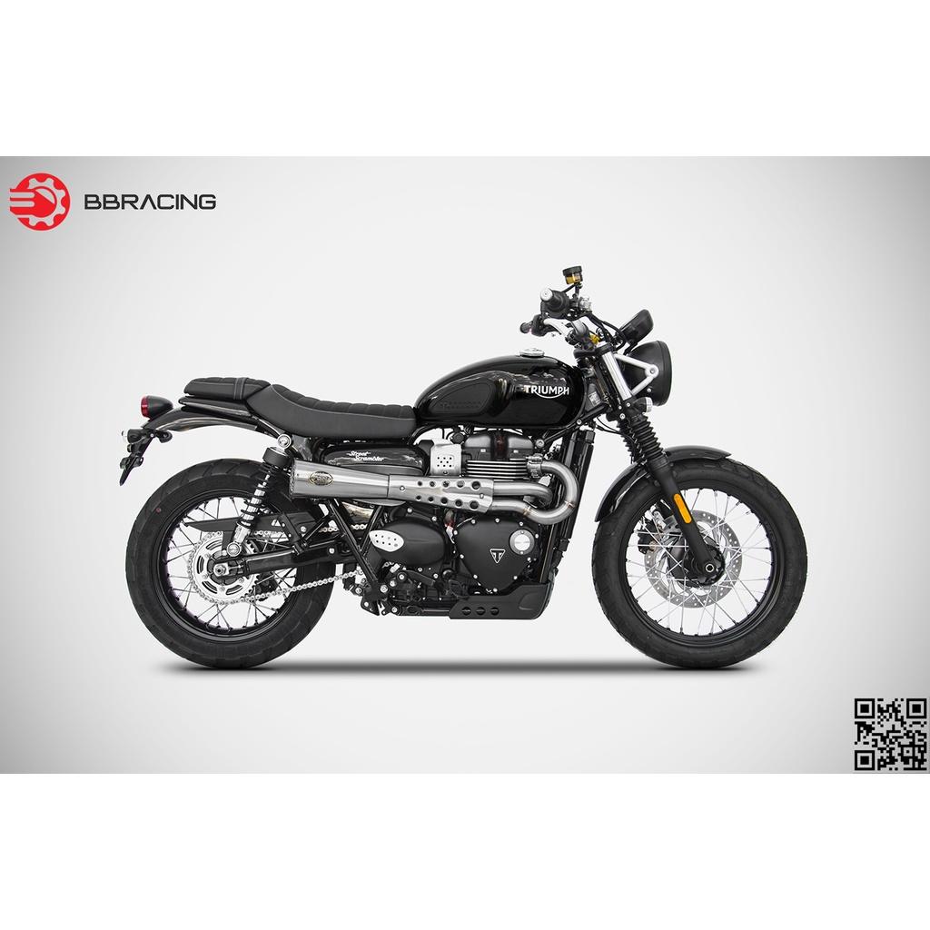 Pô Zard Triumph Street Scrambler - Full Kit 2&gt;1 Tiger 70