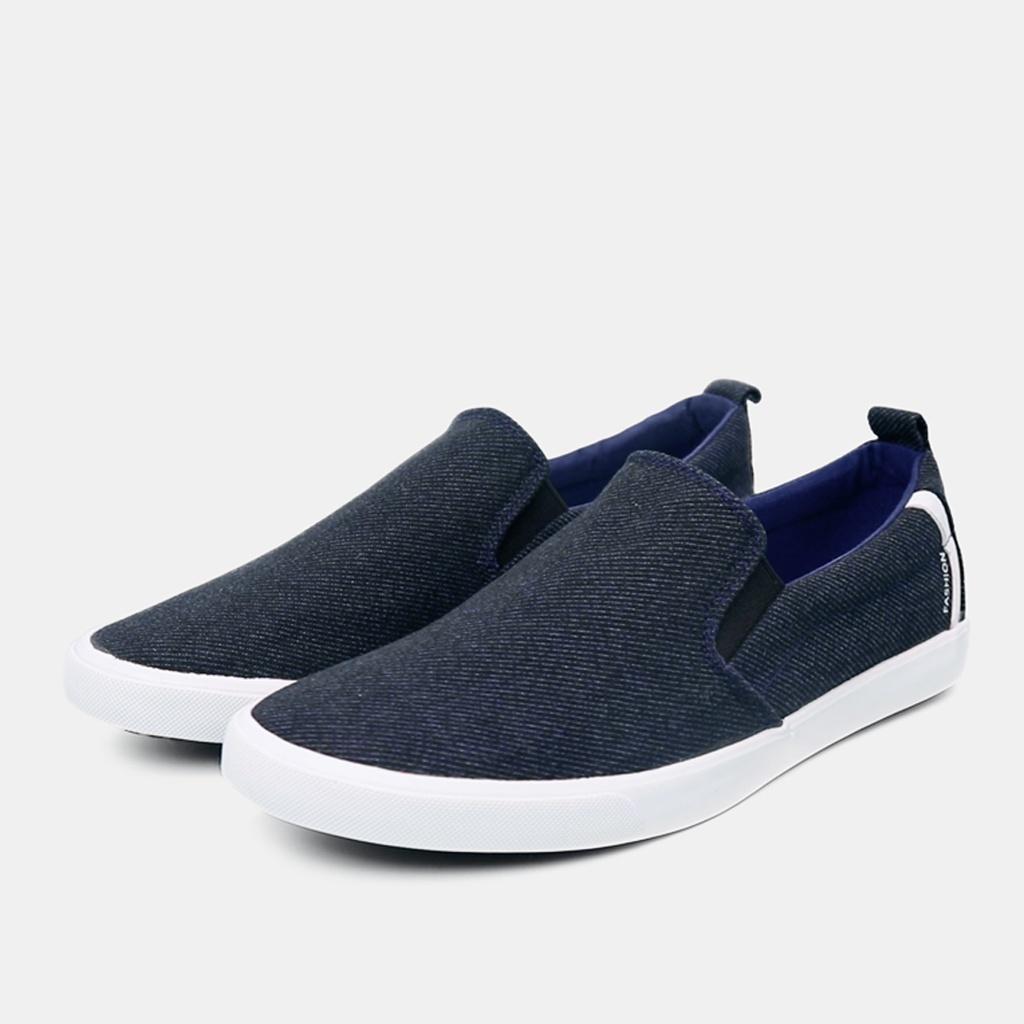 Giày lười nam - Slip on nam vải - Mã A1526