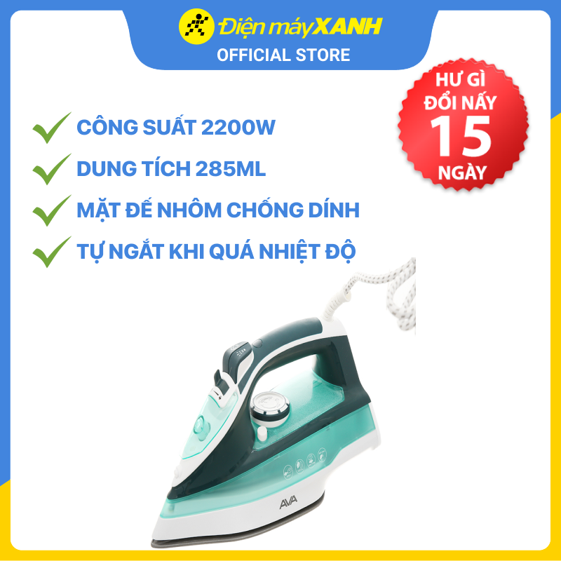 Bàn ủi hơi nước Ava SW401 - Hàng chính hãng