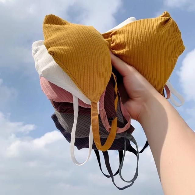 Áo Bra Cotton Nơ Bra Nữ Đẹp
