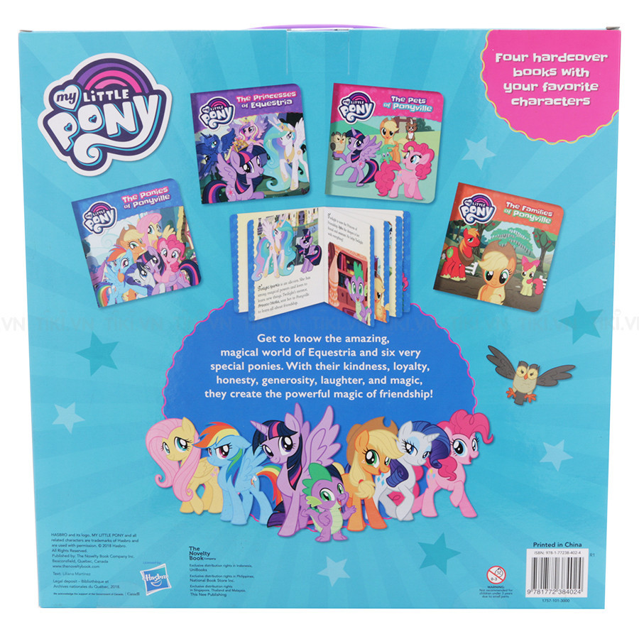 My Little Pony - 4 Books In A Box