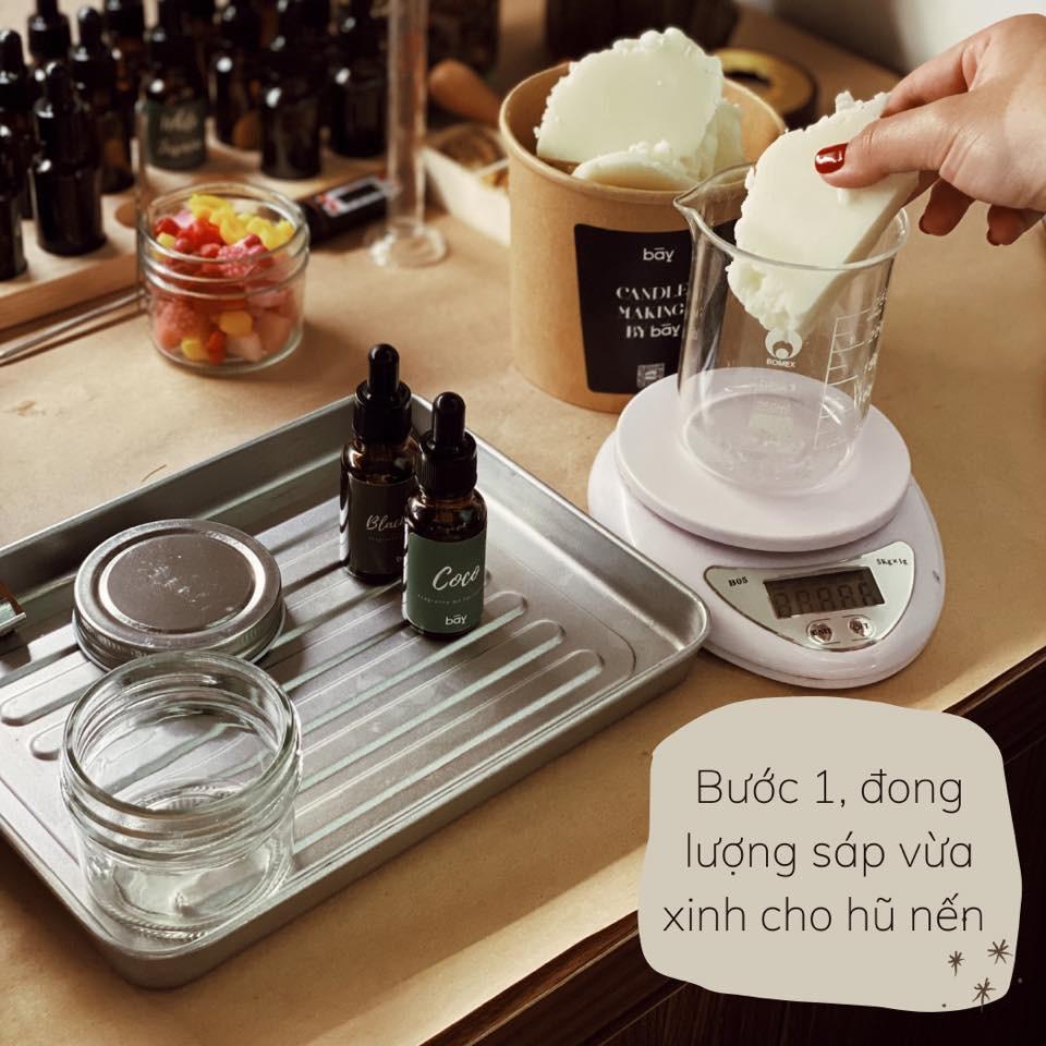 Set Tự Làm Nến Thơm Tại Nhà - Hũ nến Pudding hoặc 2 chiếc Cupcake 100g + Tinh dầu nhập khẩu Mỹ (tự chọn)