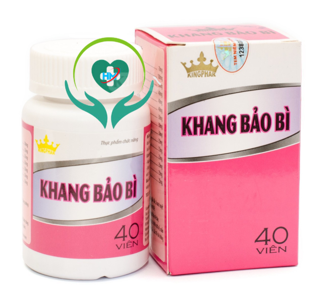 Viên uống Khang bảo bì Kingphar, hộp 40v, dùng cho các trường hợp viêm da, dị ứng, mề đay
