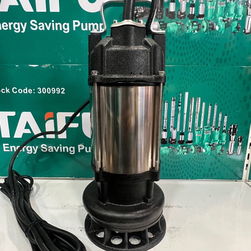 Máy bơm chìm nước thải cắt rác 1.1Kw Thân inox 304 Wini W.V1100D - Bảo hành 1 năm