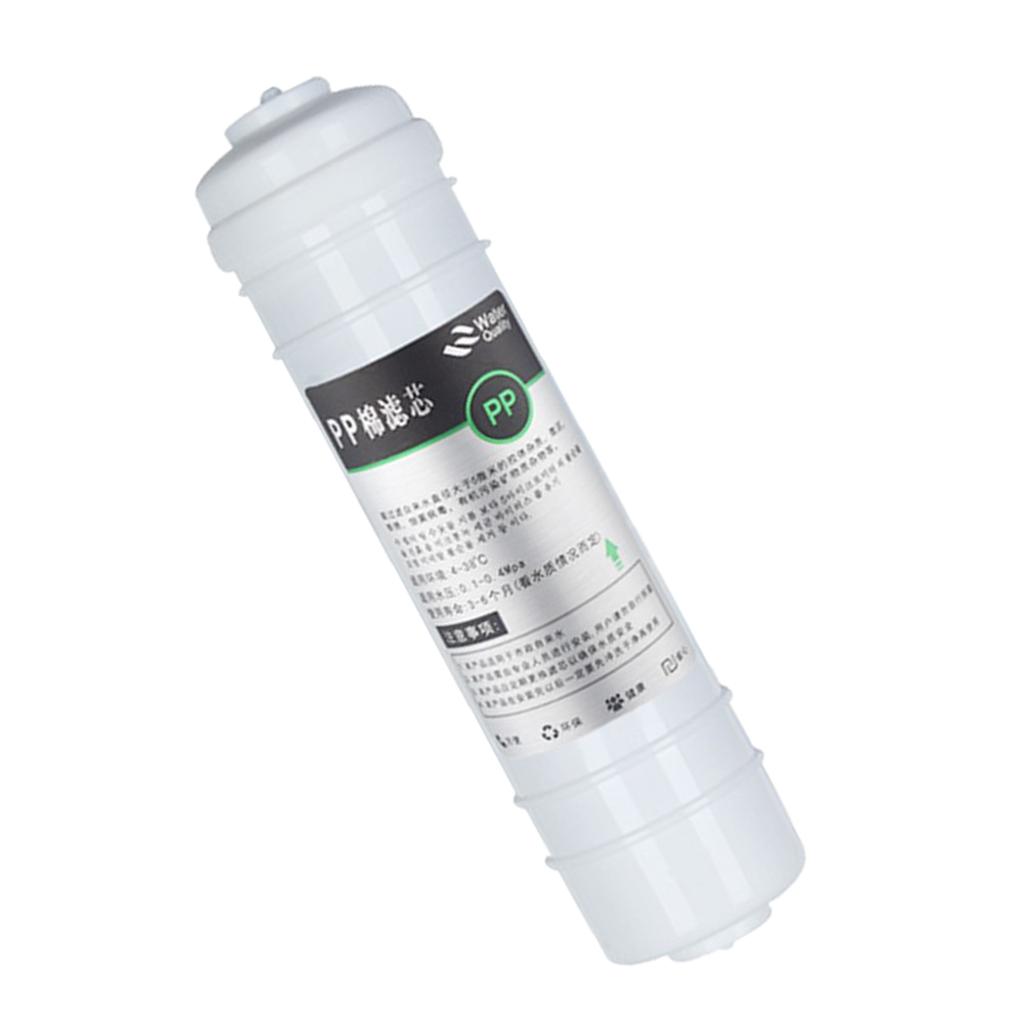 10''Quick Connecting Polypropylene Sediment Water Filter Cartridge PP Filter Household Replacement Filter