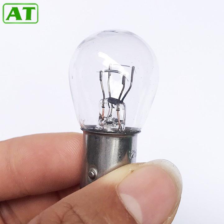 Hộp 10 Bóng Đèn Phanh 2 Tóc 12V-21W Hoặc 24V-21W nghia35