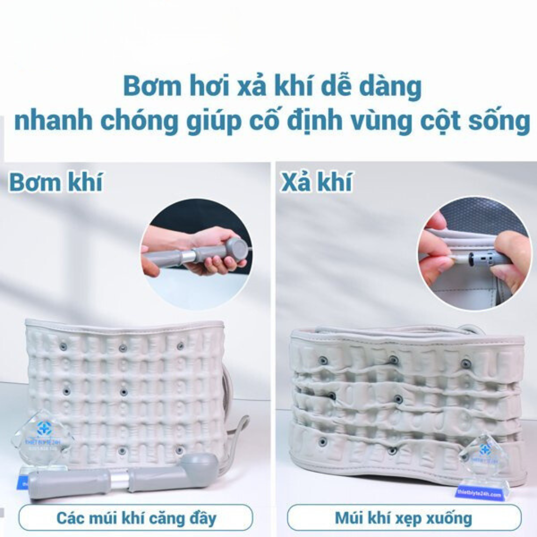 Đai Chống Thoát Vị Đĩa Đệm Kéo Dãn Định Hình Xóa Bỏ Đau Nhức Thắt Lưng Và Giảm Thoát Vị Đĩa Đệm Bảo Vệ Cột Sống Hiệu Quả - Hàng Chính Hãng