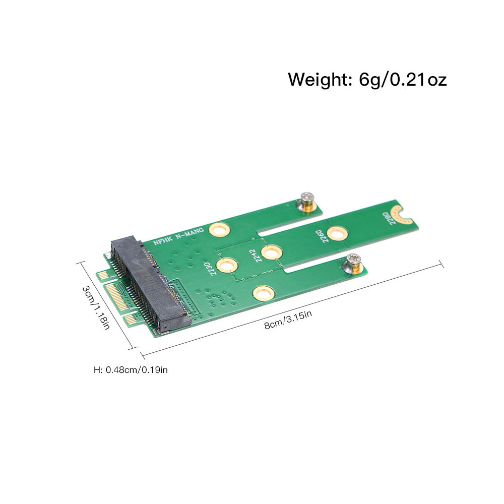 Bo Mạch Chuyển Đổi MSATA Sang Ngff Và SATA Sang M.2 Ngff MSSD